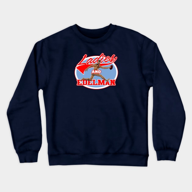 SLBBL 2019 Team Ladies and Edelman Crewneck Sweatshirt by SundayLazyboyballers